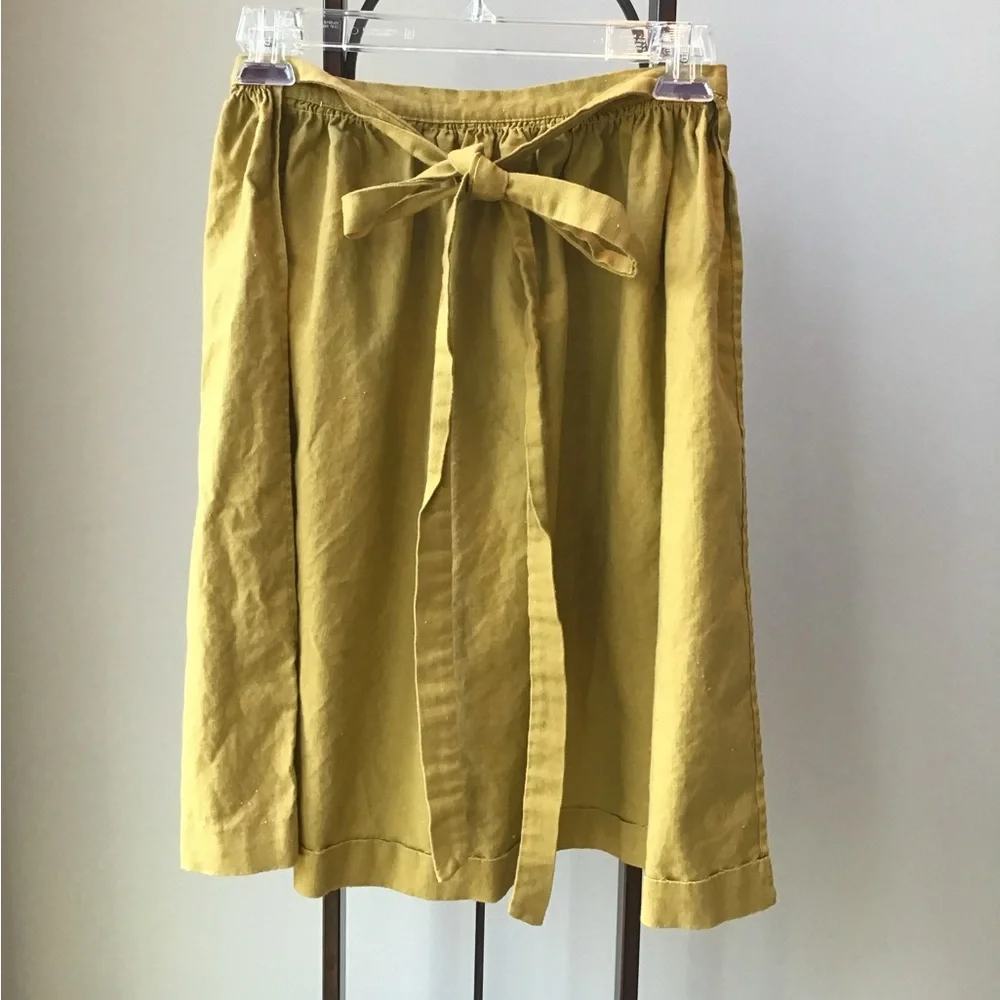 Vintage 2 Aprons Vera Neumann Retro 1960/1970 Half Apron Linen Gold‎ Hostess …
